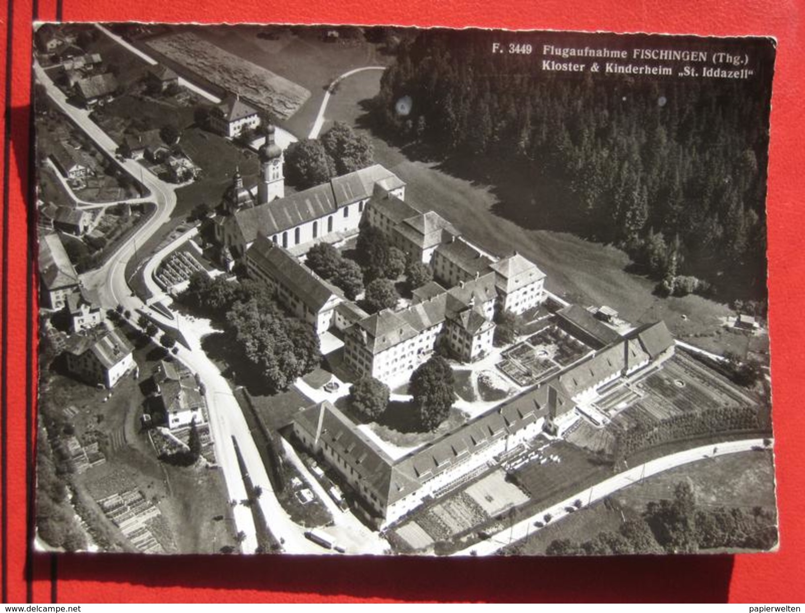 Fischingen (TG) - Fliegeraufnahme Kloster & Kinderheim "St. Iddazell" / Vue Aerienne - Fischingen