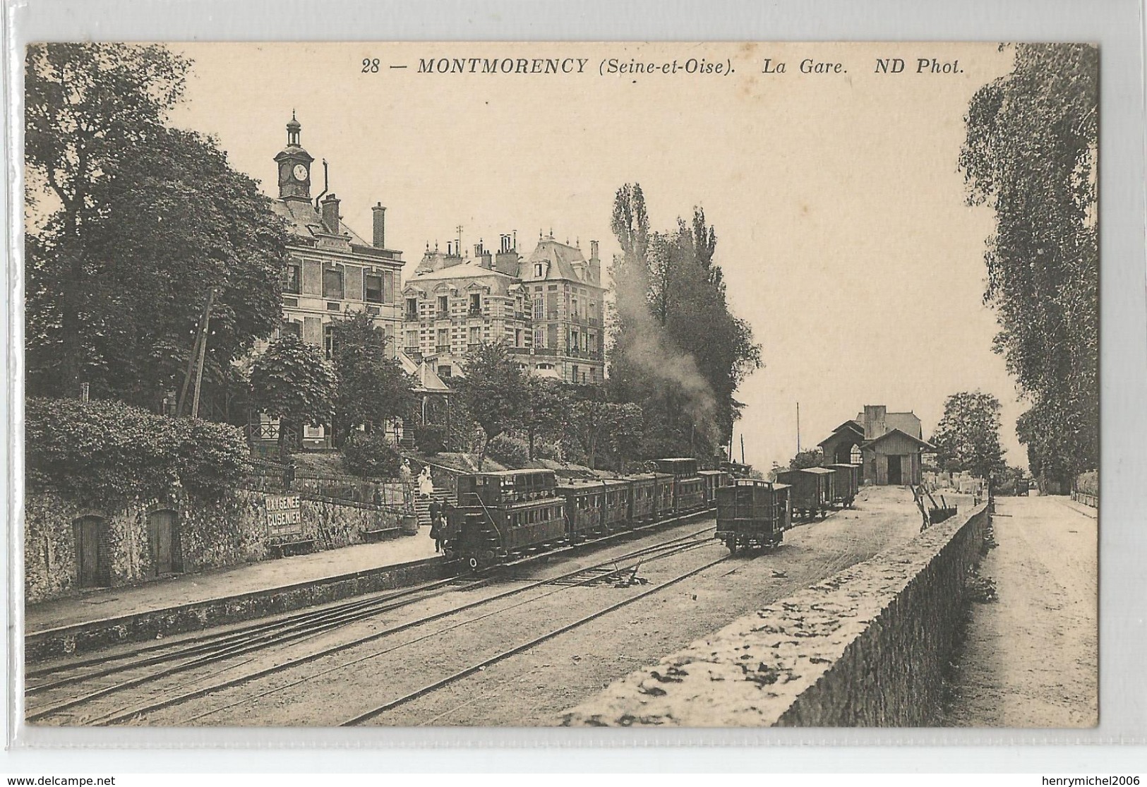 95 Val D'oise - Montmorency La Gare Trains - Montmorency