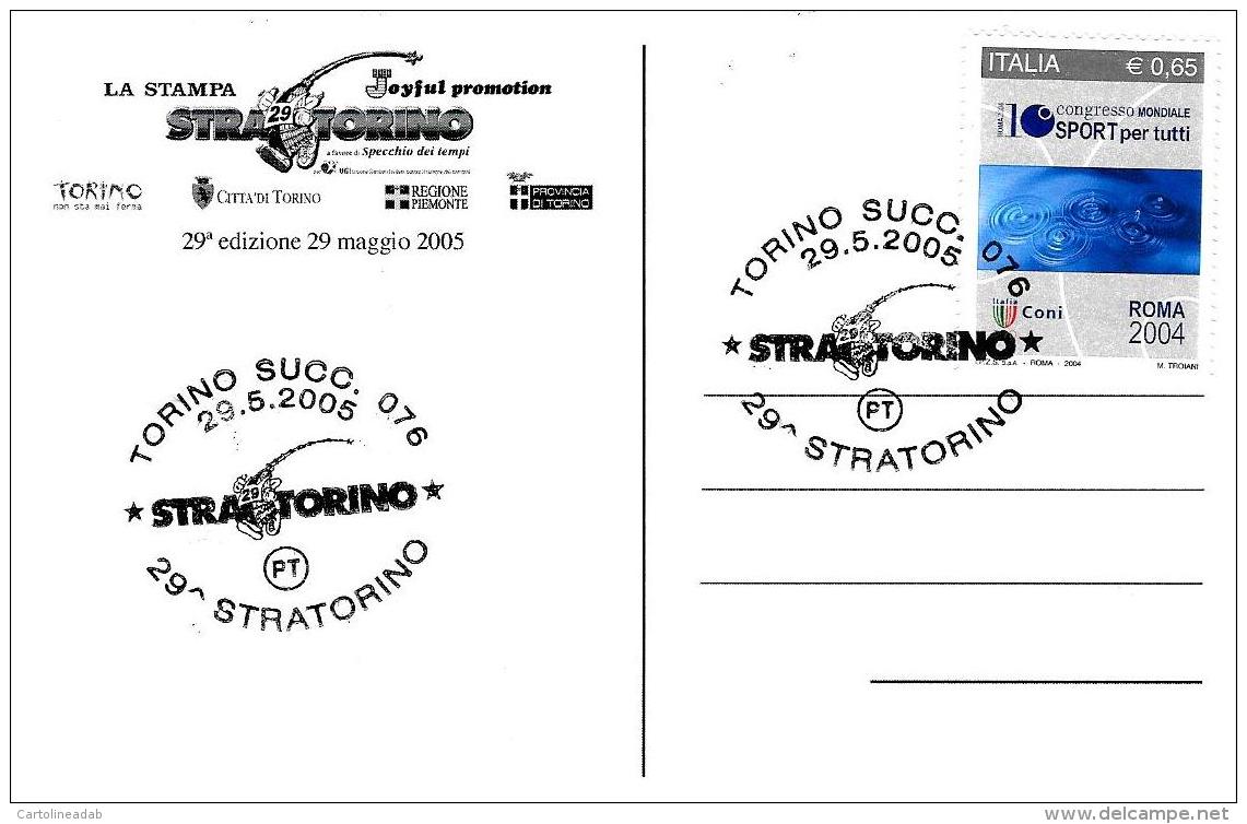 [MD0863] CPM - TORINO - STRATORINO MAGGIO 2005 - CON ANNULLO 29.5.2005 - NV - Altri & Non Classificati