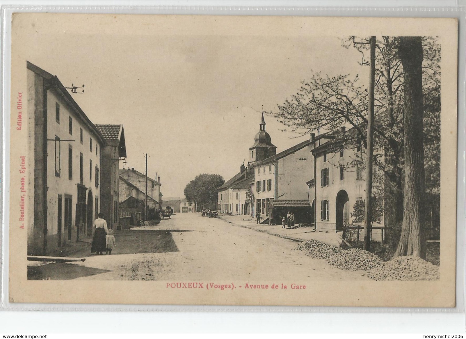 88 Vosges - Pouxeux Avenue De La Gare - Pouxeux Eloyes