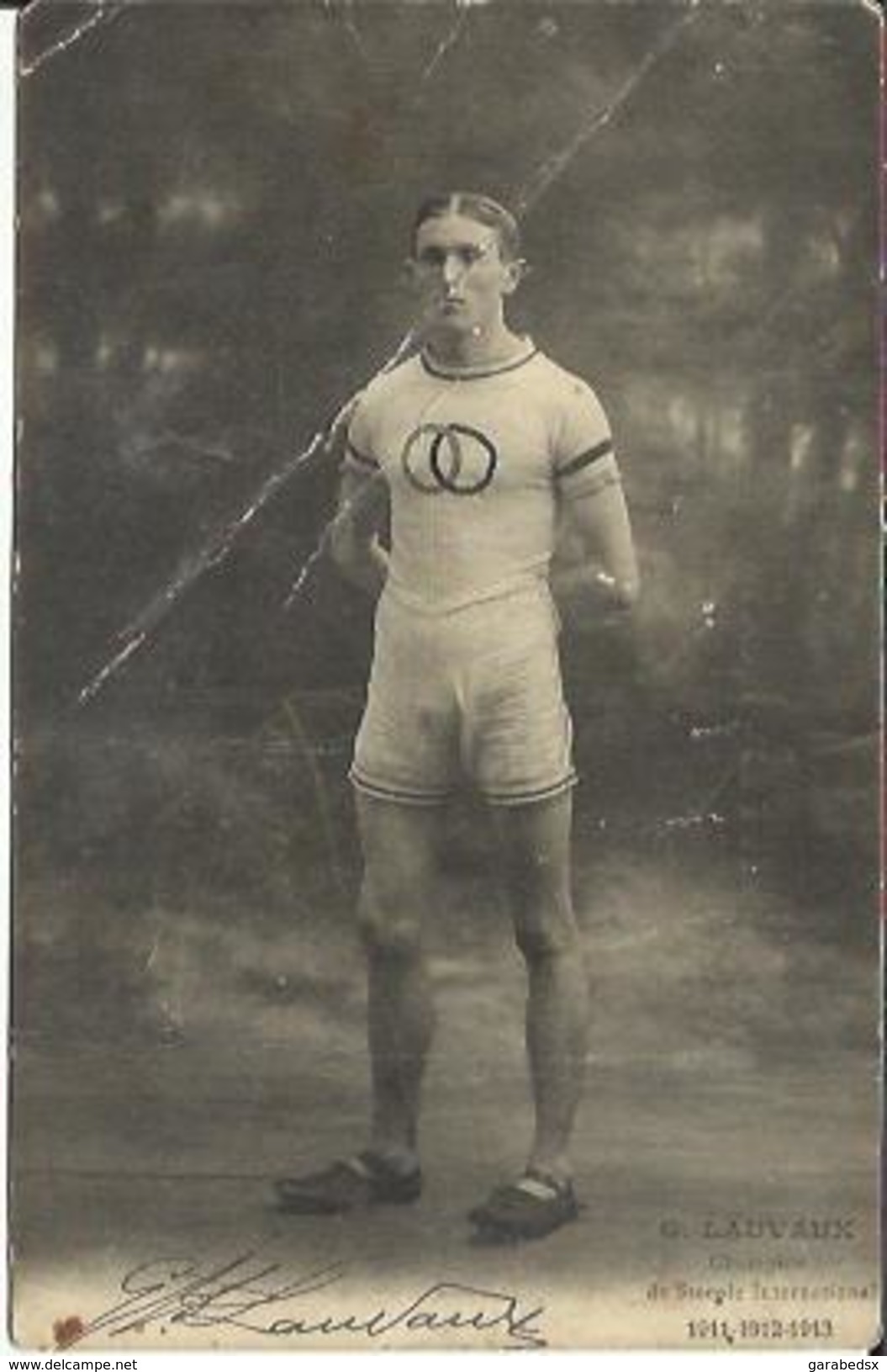 CPA Abimée De G. LAUVAUX - Champion De Steeple Internationale 1911-1912-1913. - Autres & Non Classés