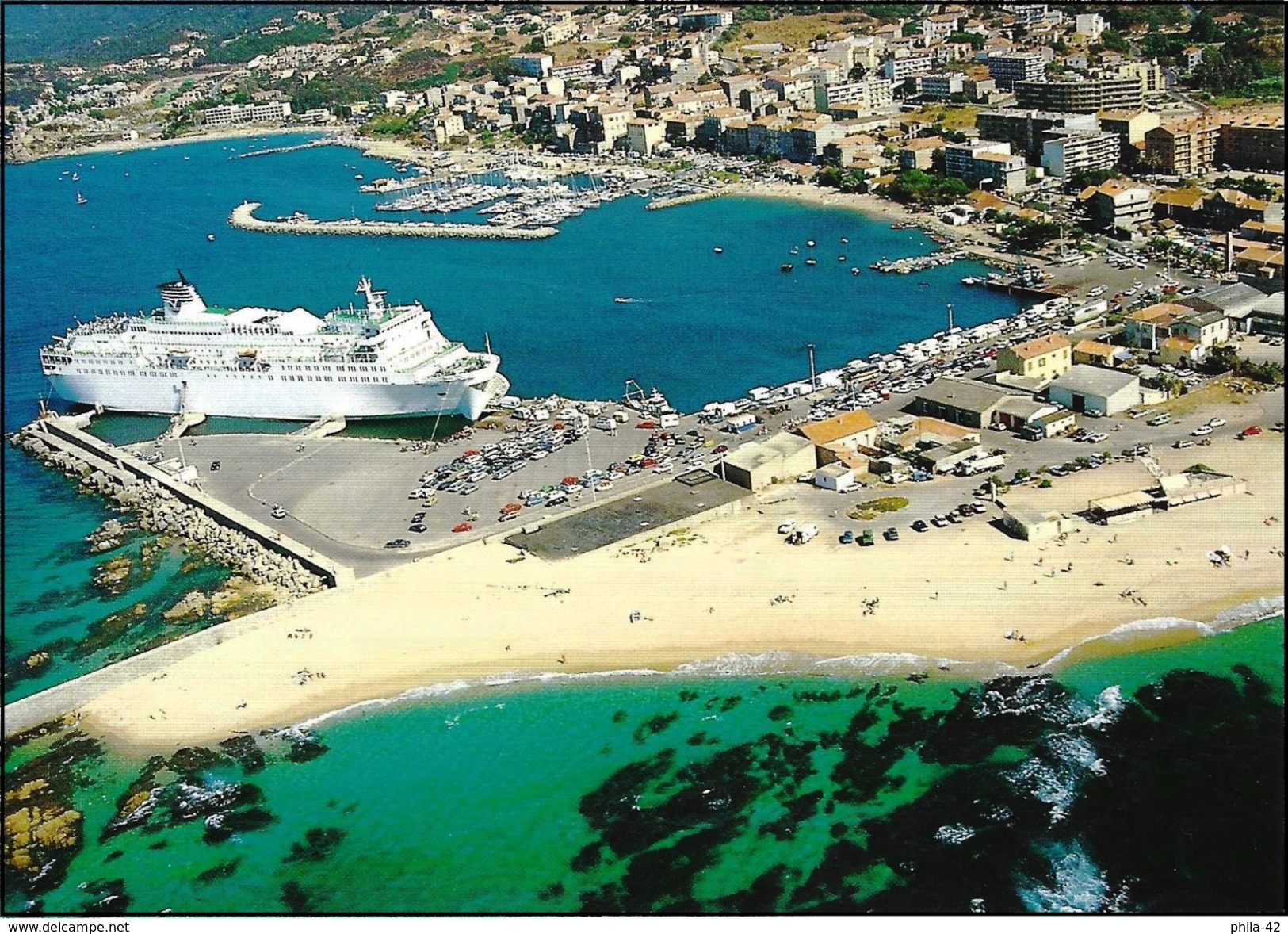 CPM Of Corsica - Ship To Port Of Propriano ( New Postcard ) - Paquebots