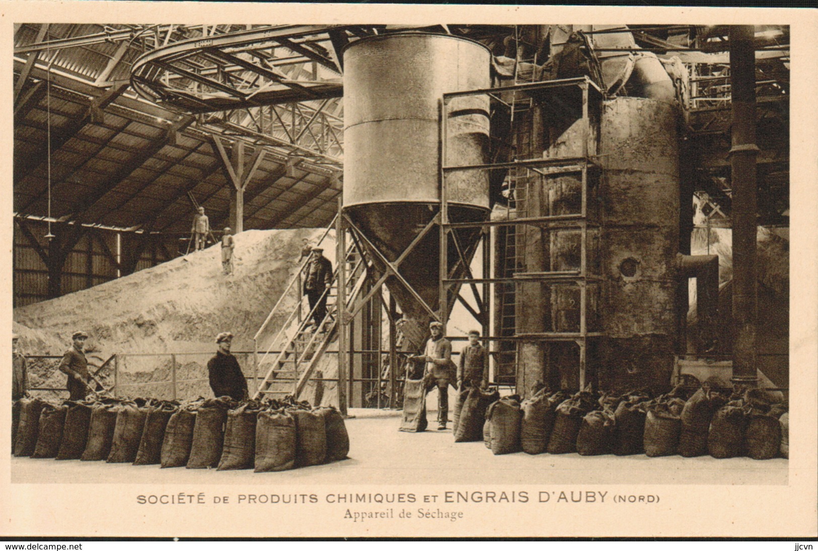 59 - Nord - Auby - Société De Produits Chimiques Et Engrais D' Auby - Appareil De Séchage - Auby