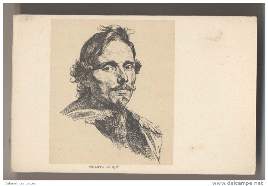 PHILIPPE Le ROY - Gravure - Anton Van Dyck - Historical Famous People