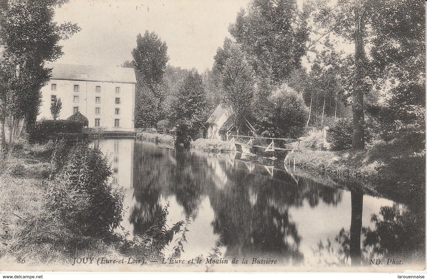 28 - JOUY - L' Eure Et Le Moulin De La Bussière - Jouy