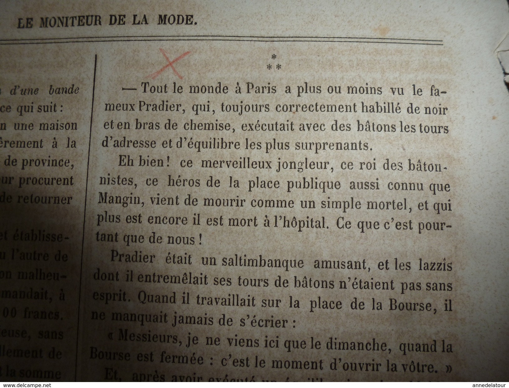 1864 Une Ville Israélite En Chine ; Pradier  Le Roi Des Jongleurs Bâtonnistes ; Bals Masqués De L'Opéra - Non Classés