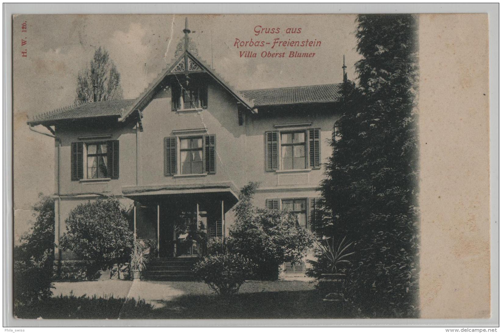 Gruss Aus Rorbas-Freienstein - Villa Oberst Blumer - Rorbas