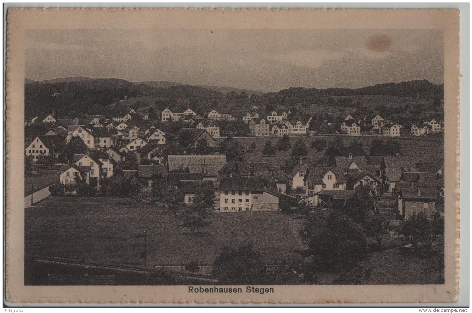 Robenhausen Stegen - Photoglob No. 05183 - Hausen Am Albis 