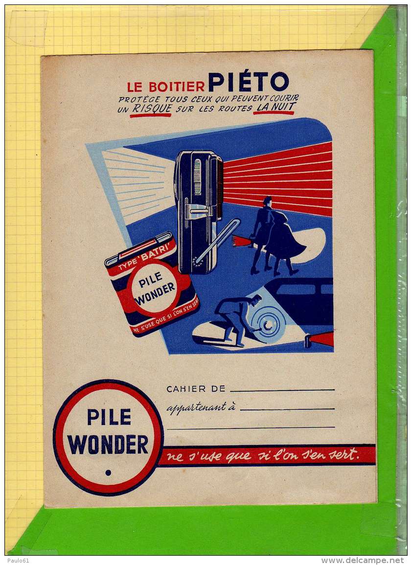 Protege Cahier : Le Boitier PIETO Pile Wonder - Book Covers