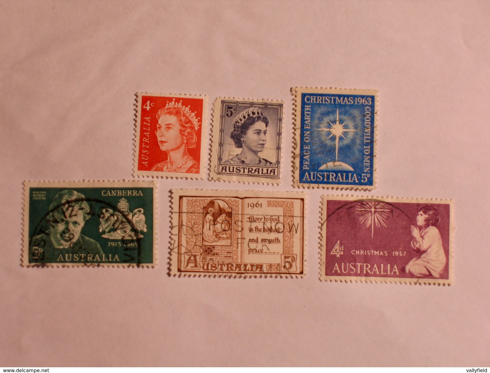 AUSTRALIE  1959-71  LOT # 10 - Usados