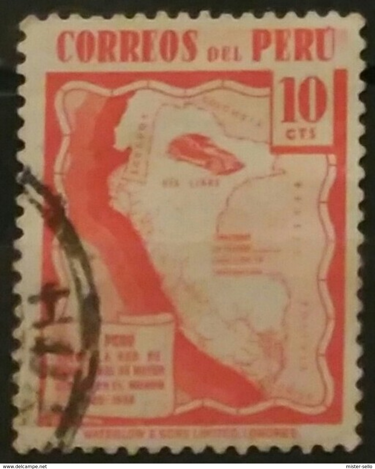 PERÚ 1938 Serie De Uso Corriente. USADOS - USED. - Perú