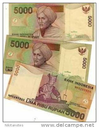 INDONESIA 5000 5,000 RUPIAH 2005 UNC - Indonésie