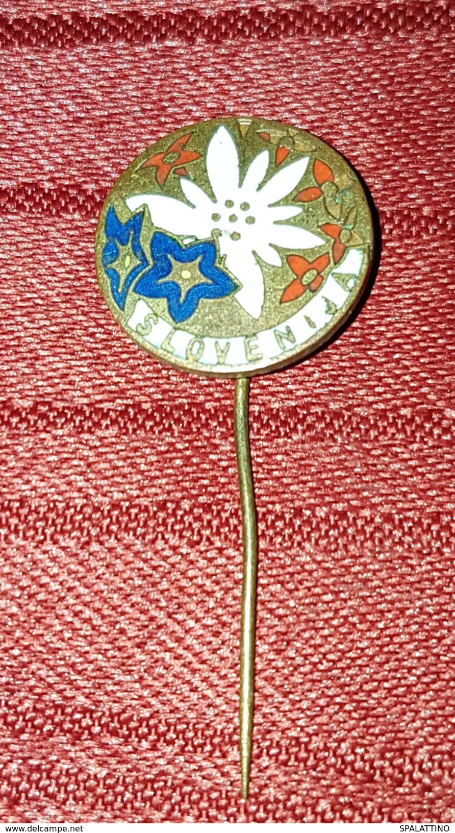 RARE ORIGINAL VINTAGE PIN BADGE- SLOVENIJA, SLOVENIA - Other & Unclassified