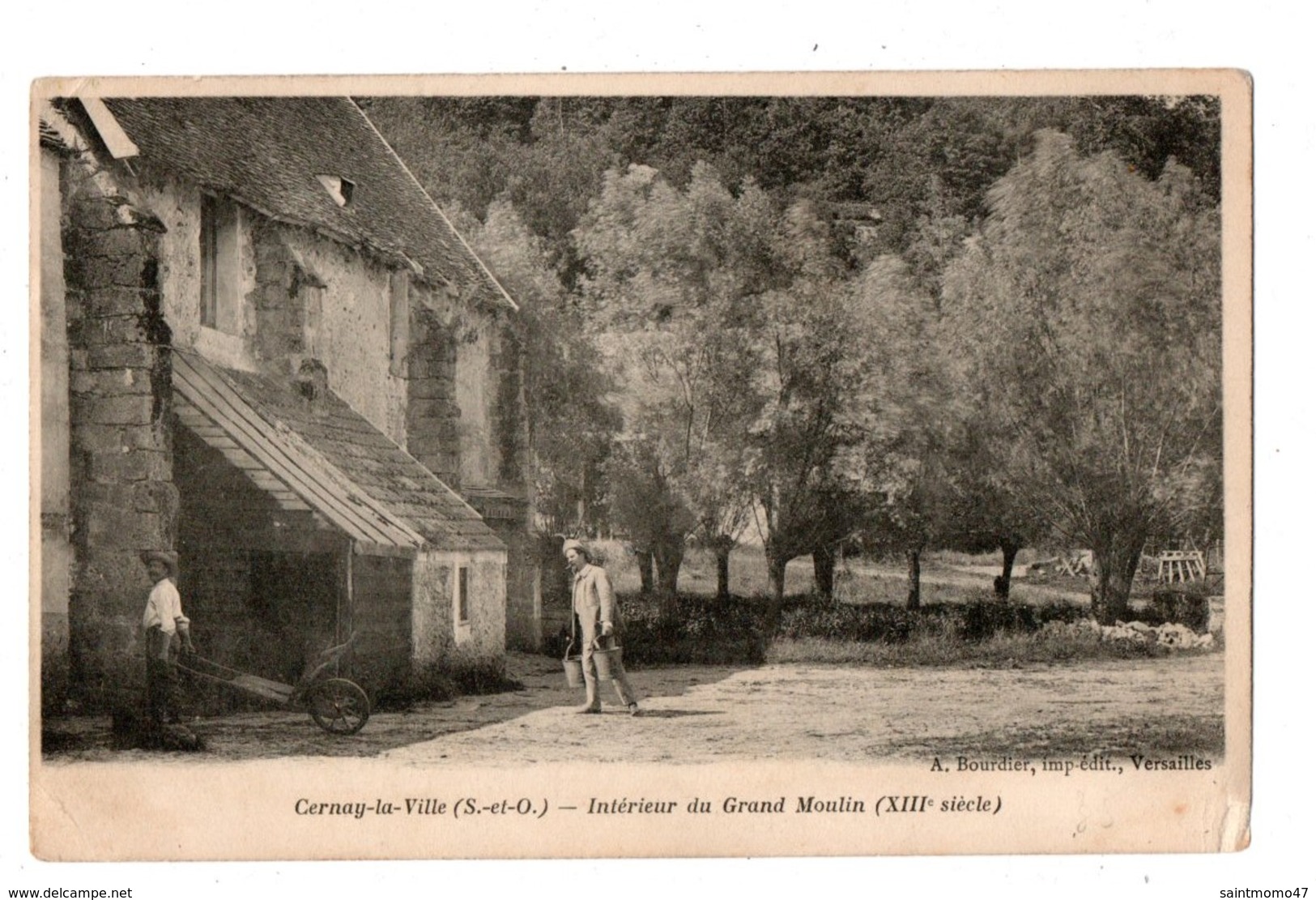 78 - CERNAY-LA-VILLE . INTERIEUR DU GRAND MOULIN XIIIe SIECLE - Réf. N°699 - - Autres & Non Classés