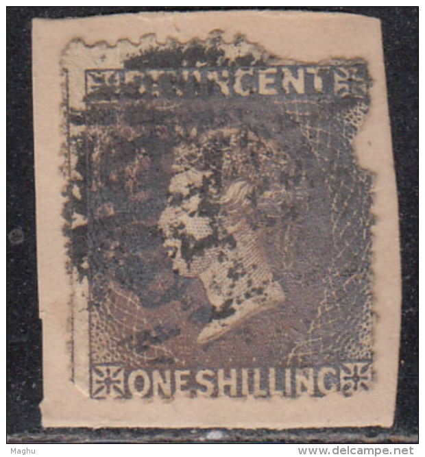 1s Used St.Vincent, (Cond. Space Filler), As Scan - St.Vincent (...-1979)