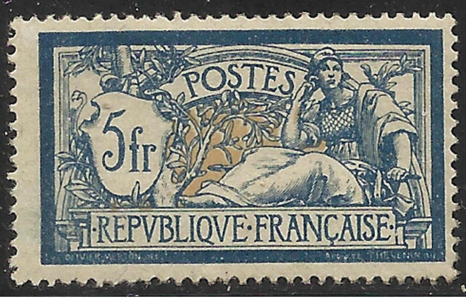 France - Type Merson - N° 123 Neuf Sans Charnière. - 1900-27 Merson