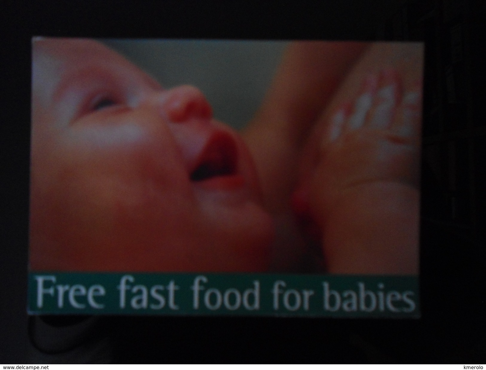 Free Fast Food For Babies Carte Postale - Juegos Y Juguetes