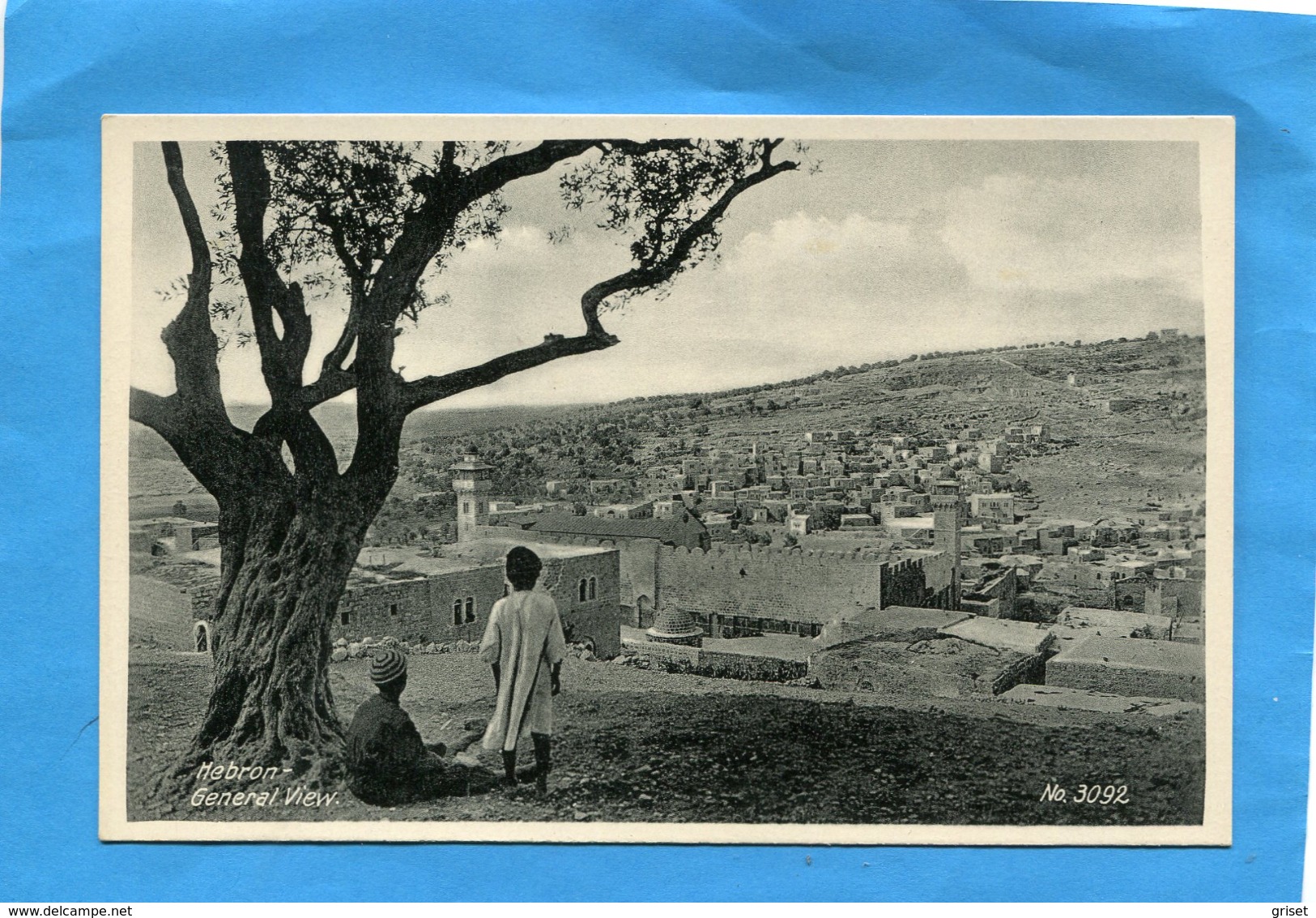 PALESTINE-HEBRON- Beau Plan De La Ville Depuis La Colline-édition L&L C--années 20 - Palestine