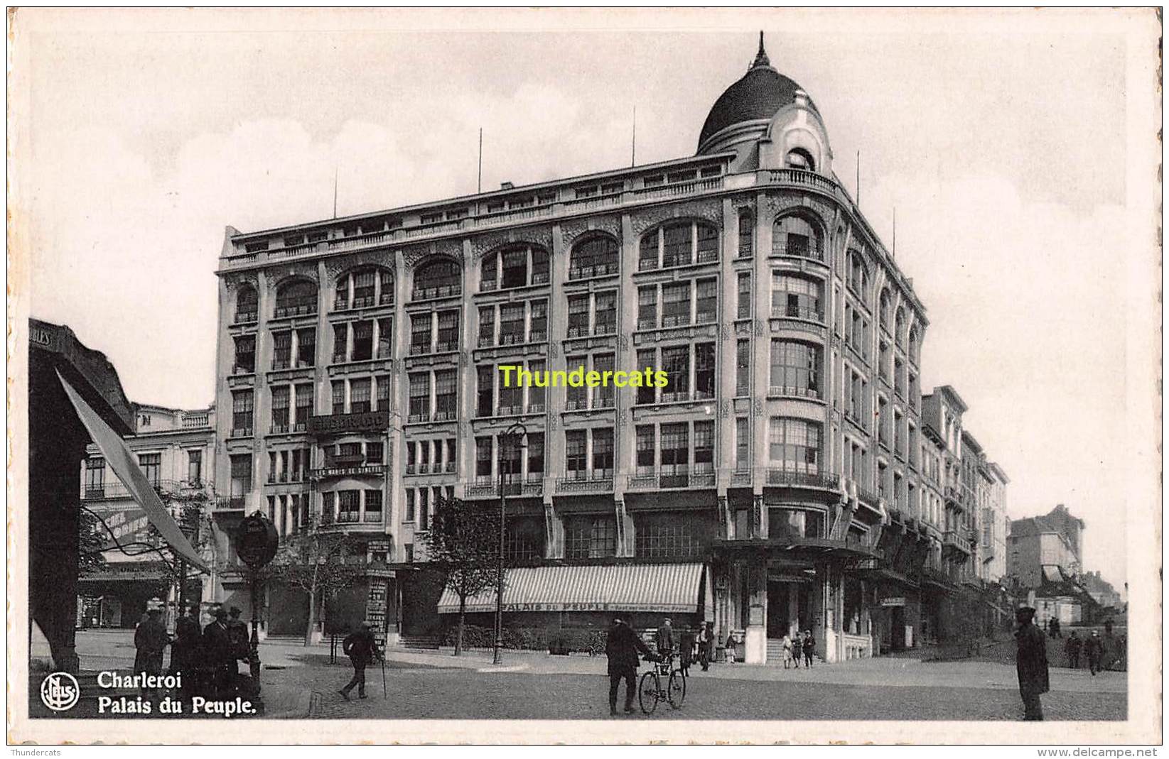 CPA CHARLEROI  PALAIS DU PEUPLE - Charleroi