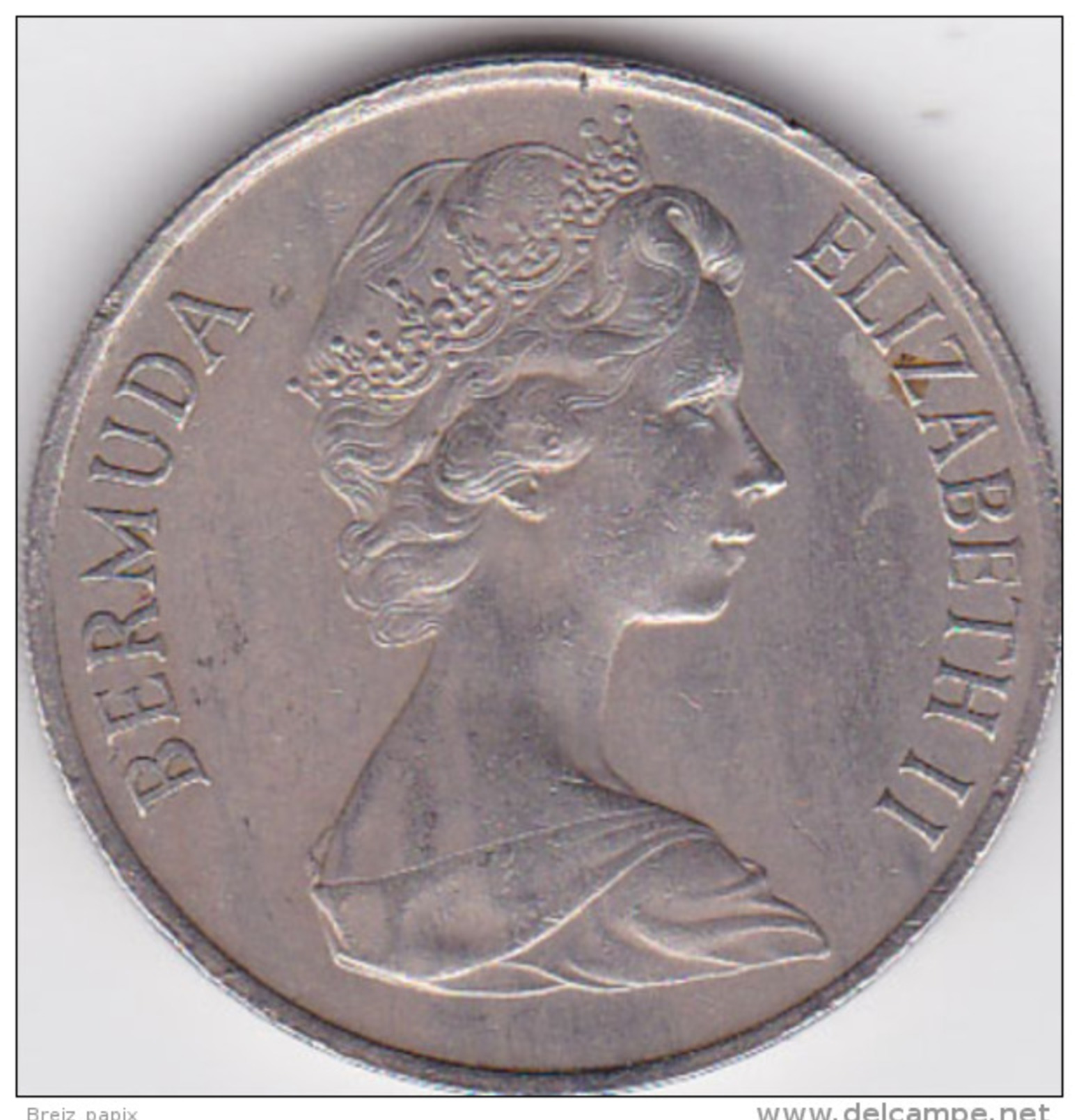 BERMUDES - PIECE 50 CENTS - 1970 - Bermudes