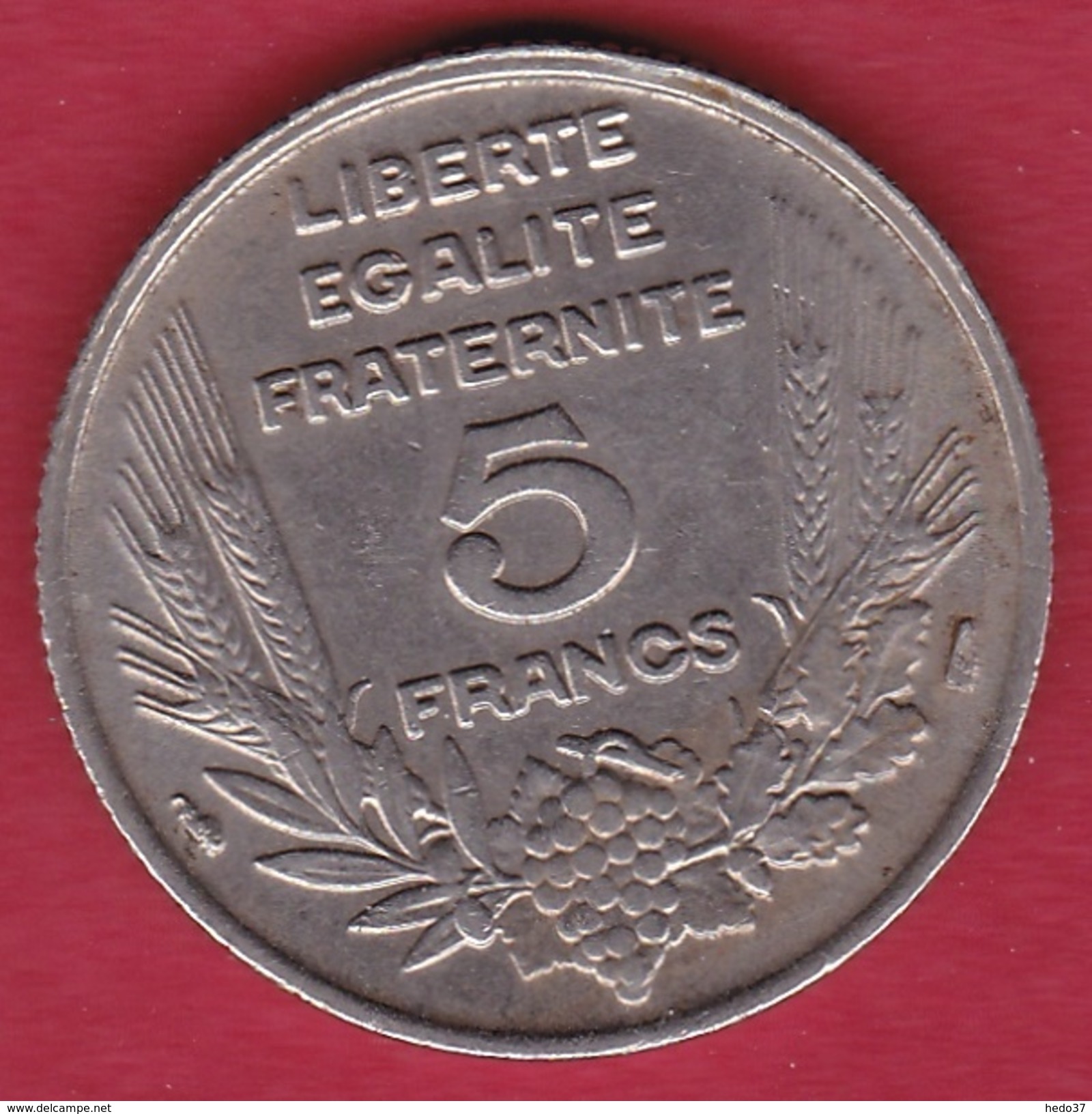 France 5 Francs Bazor - 1933 - Autres & Non Classés