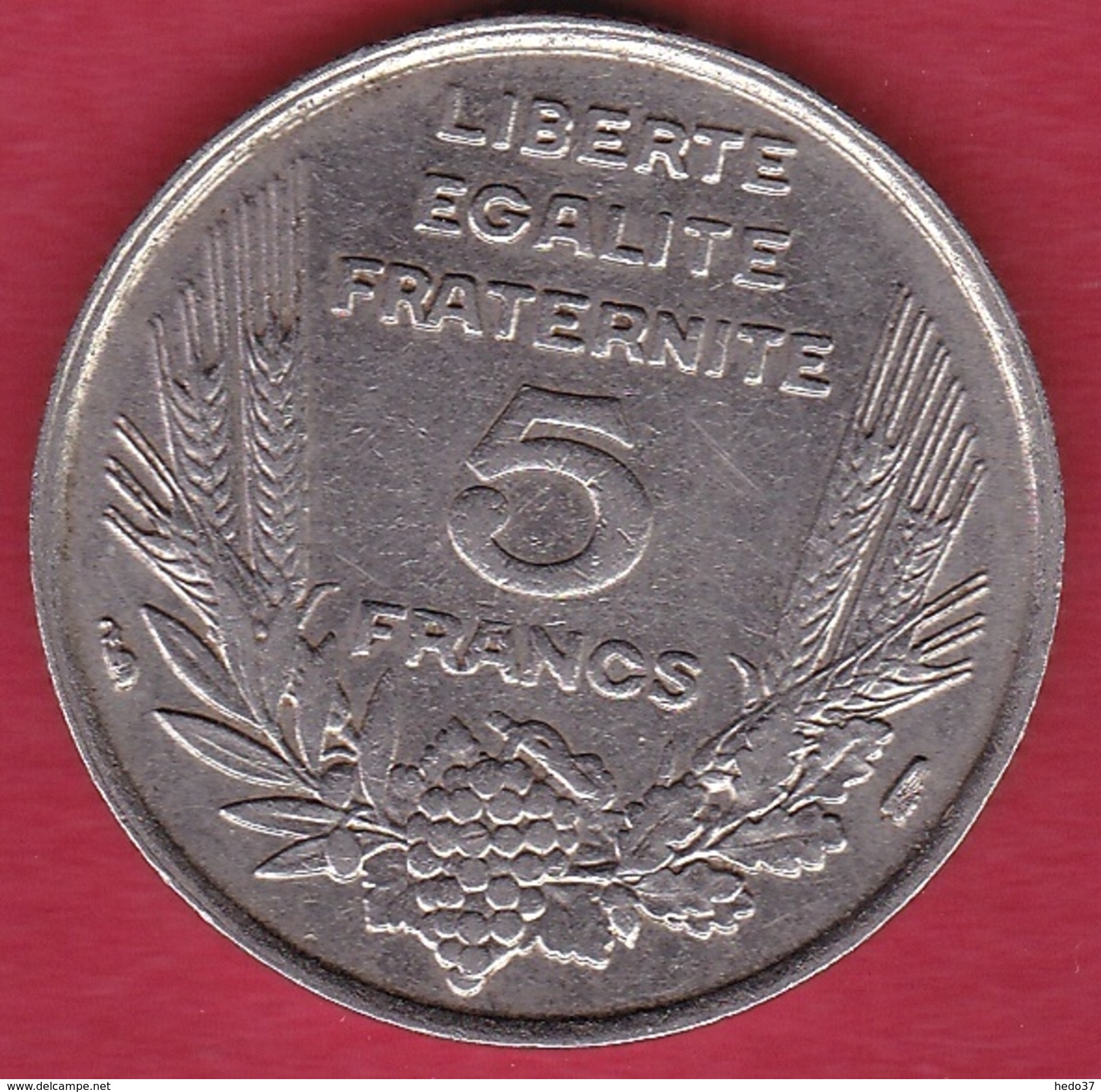 France 5 Francs Bazor - 1933 - Autres & Non Classés