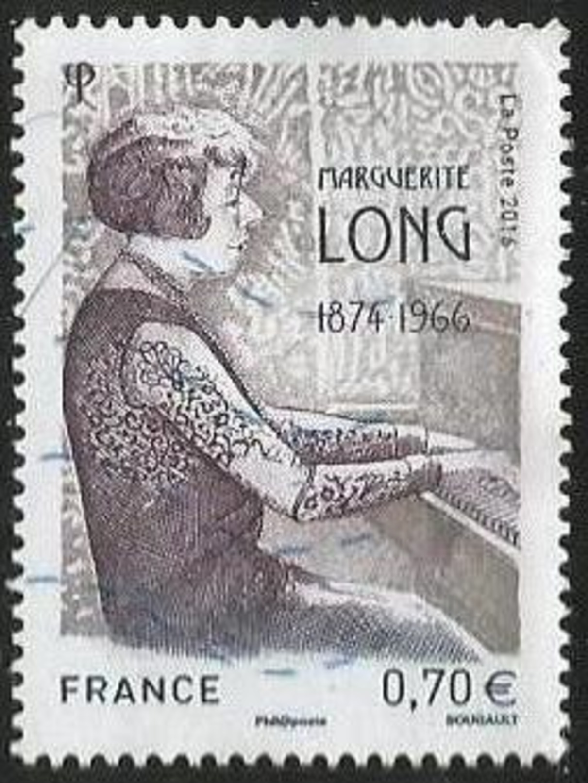 N° 5032 : Marguerite LONG - Oblitéré - Usati