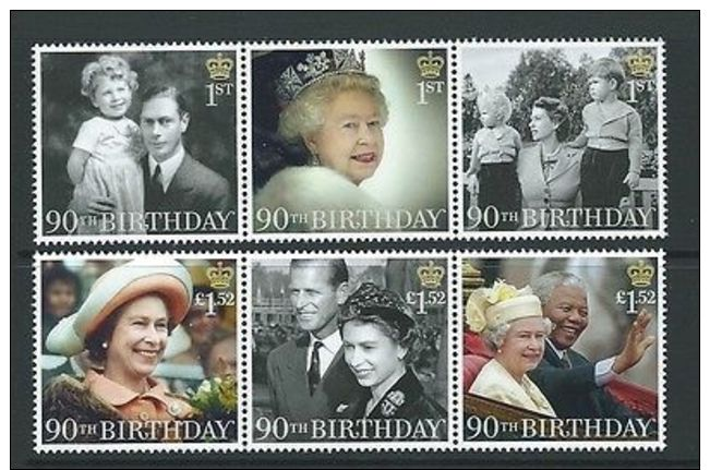 GREAT BRITAIN 2016 HM THE QUEEN'S 90th BIRTHDAY UNMOUNTED MINT, MNH - Other & Unclassified