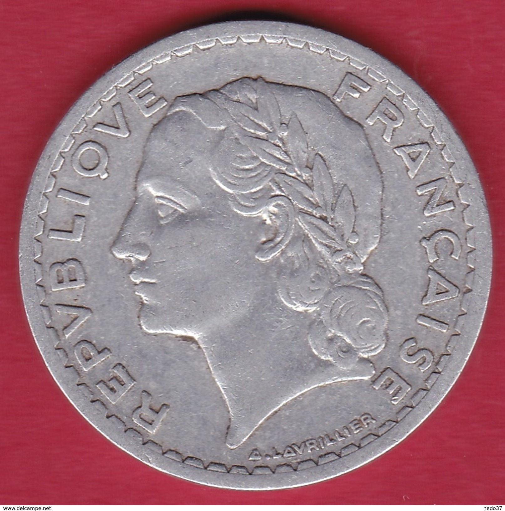 France 5 Francs Lavrillier Aluminium - 1946 B - Autres & Non Classés