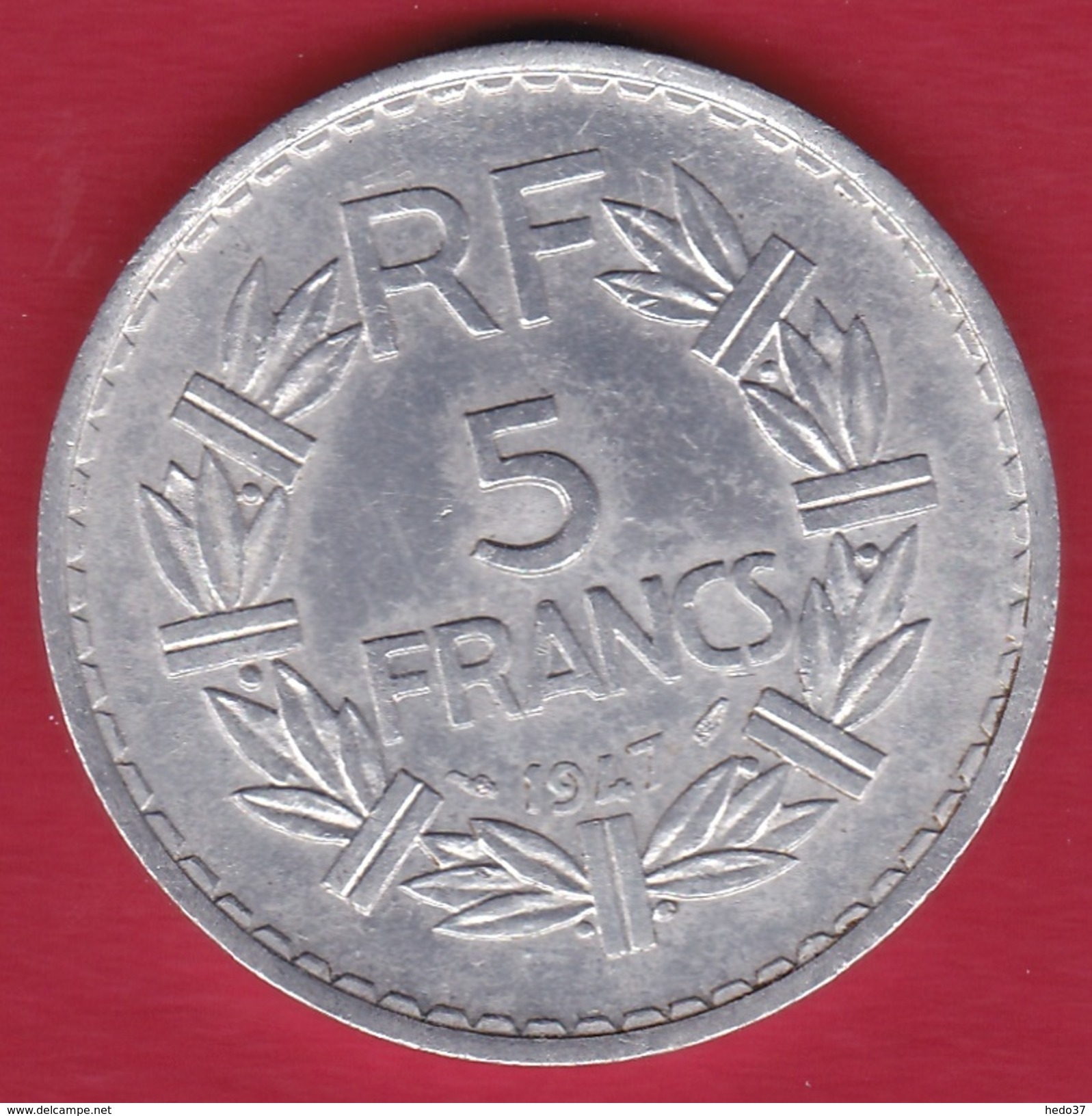 France 5 Francs Lavrillier Aluminium - 1947 - Autres & Non Classés