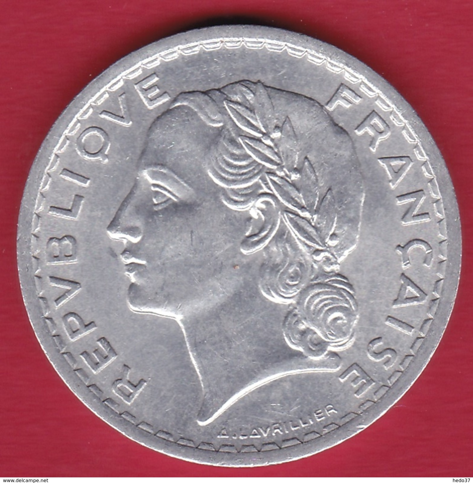 France 5 Francs Lavrillier Aluminium - 1947 - Autres & Non Classés