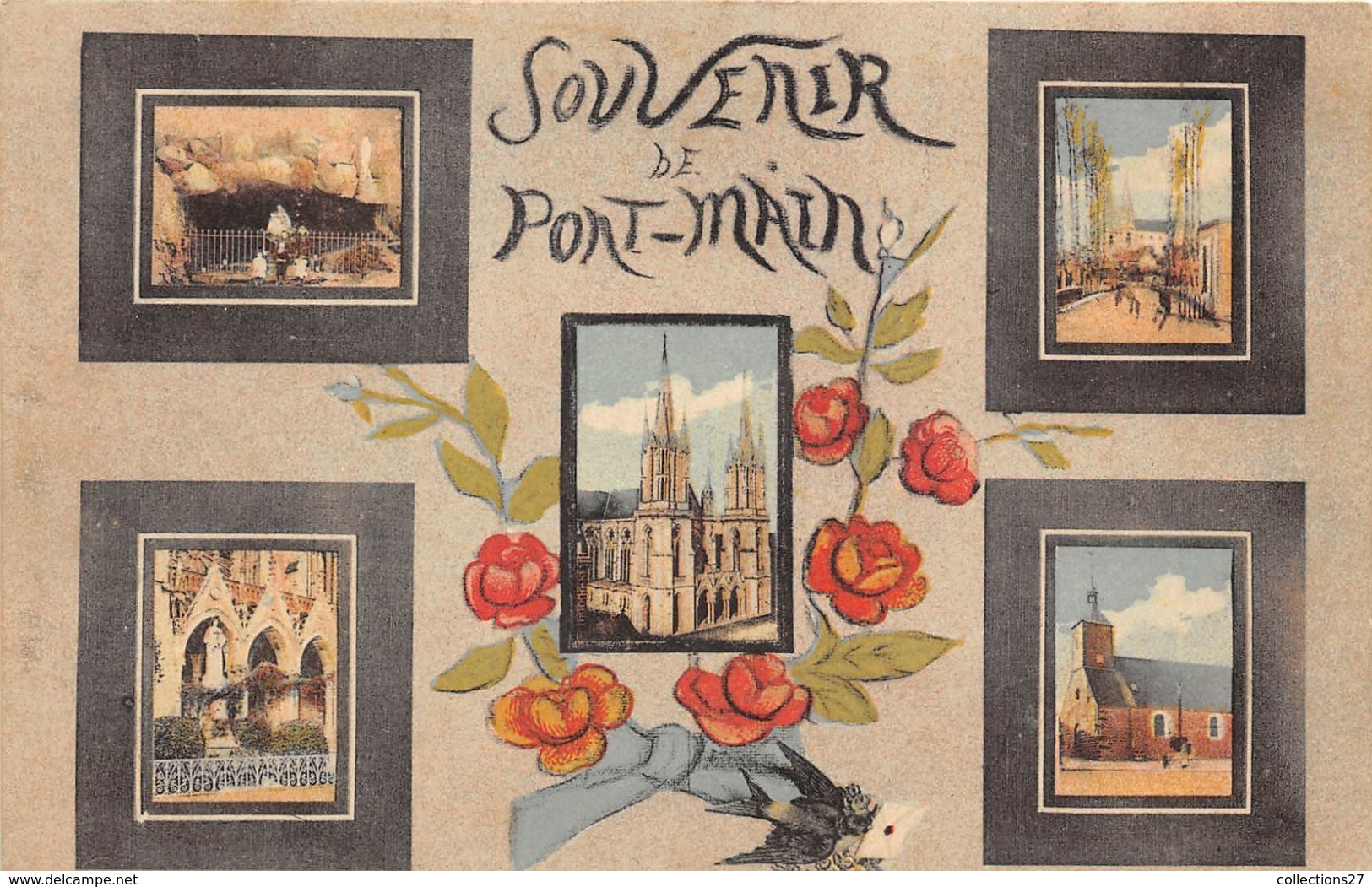 53- PONTMAIN- SOUVENIR- MULTIVUE - Pontmain