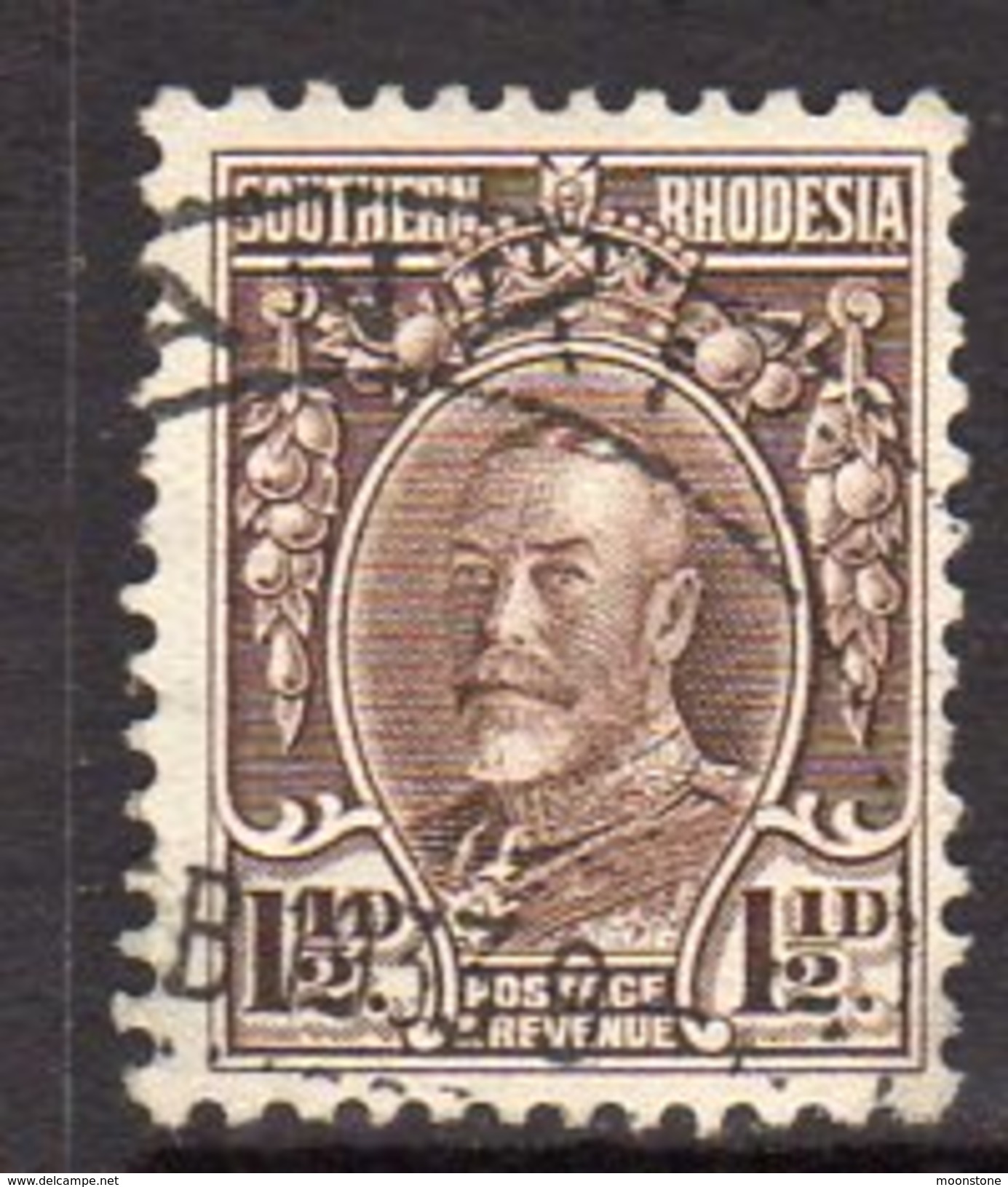 Southern Rhodesia 1931-7 GV 'Head' 1½d Chocolate, Perf. 11½, Used (SG 16cd) - Southern Rhodesia (...-1964)