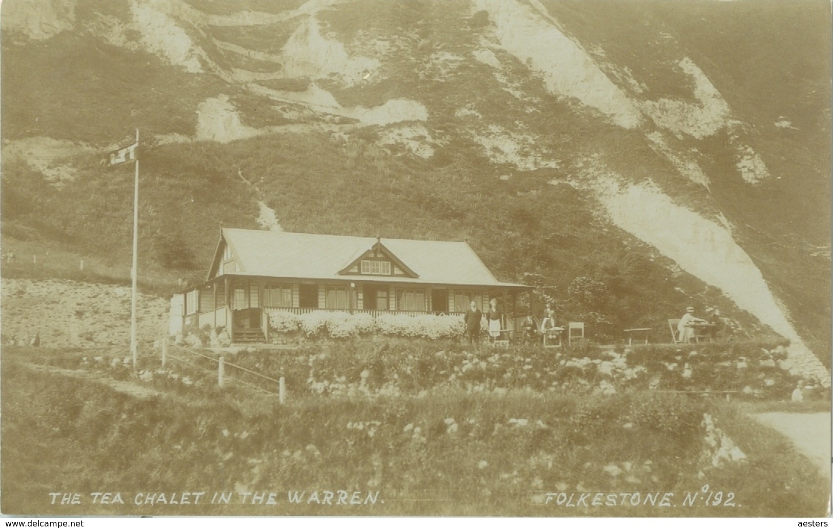 Folkestone: The Tea Chalet In The Warren - Not Circulated. (No. 192 - Editor: ?) - Folkestone