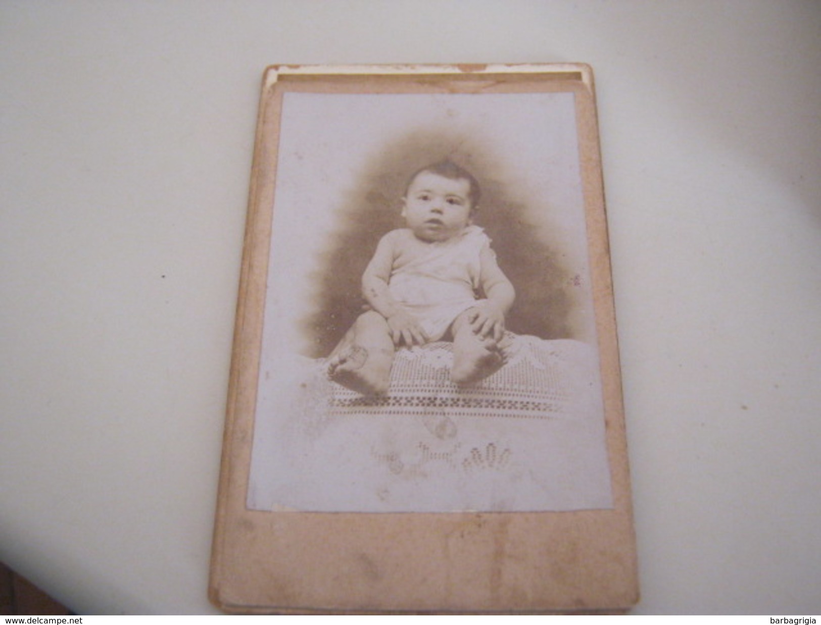 FOTOGRAFIA RAFFIGURANTE UN BAMBINO - Anciennes (Av. 1900)