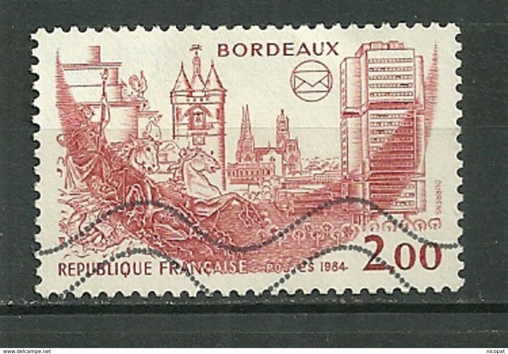 FRANCE Oblitéré 2316 Bordeaux - Gebraucht