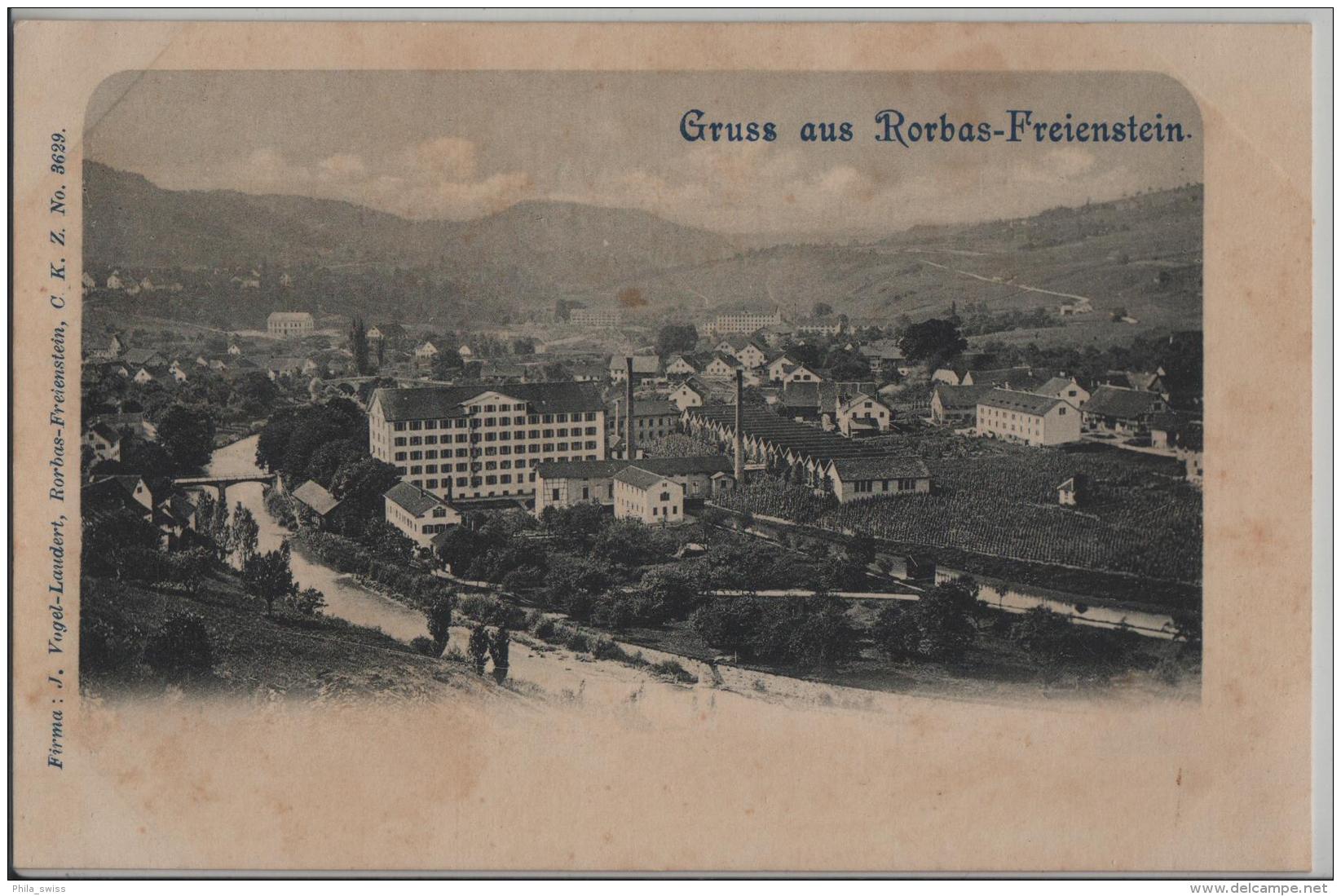 Gruss Aus Rorbas-Freienstein - Photo: Carl Künzli No. 3629 - Rorbas