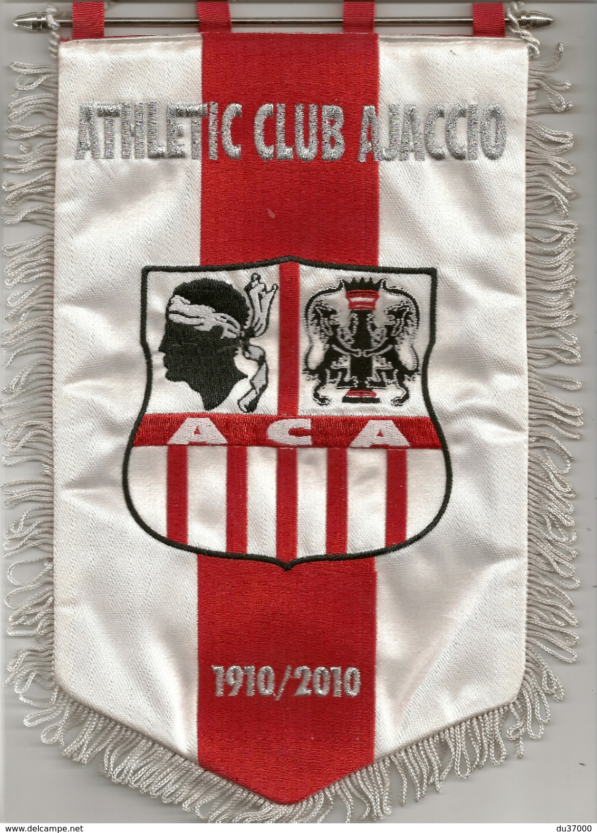 FANION CLUB AC AJACCIO GRAND MODELE - Habillement, Souvenirs & Autres