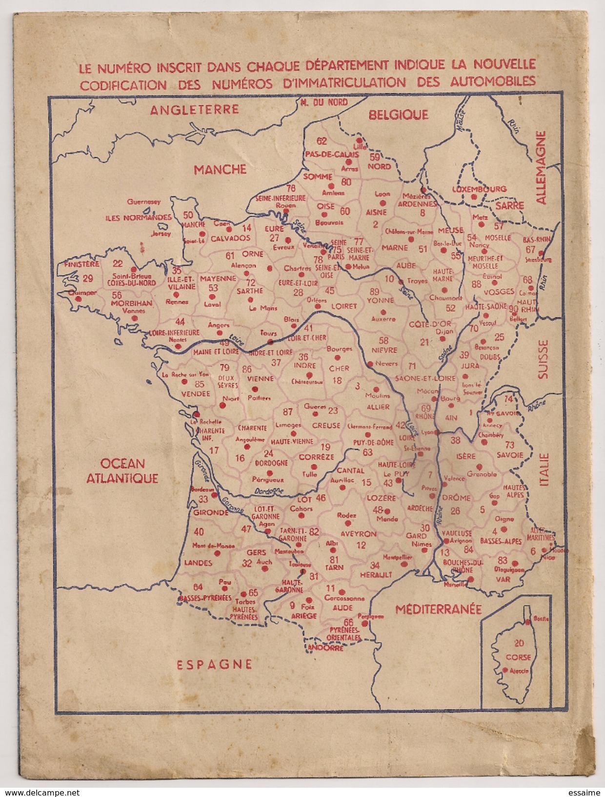 Protège Cahier Graf Tartinette Fromage Football Ballon. Vers 1950-60 - Protège-cahiers