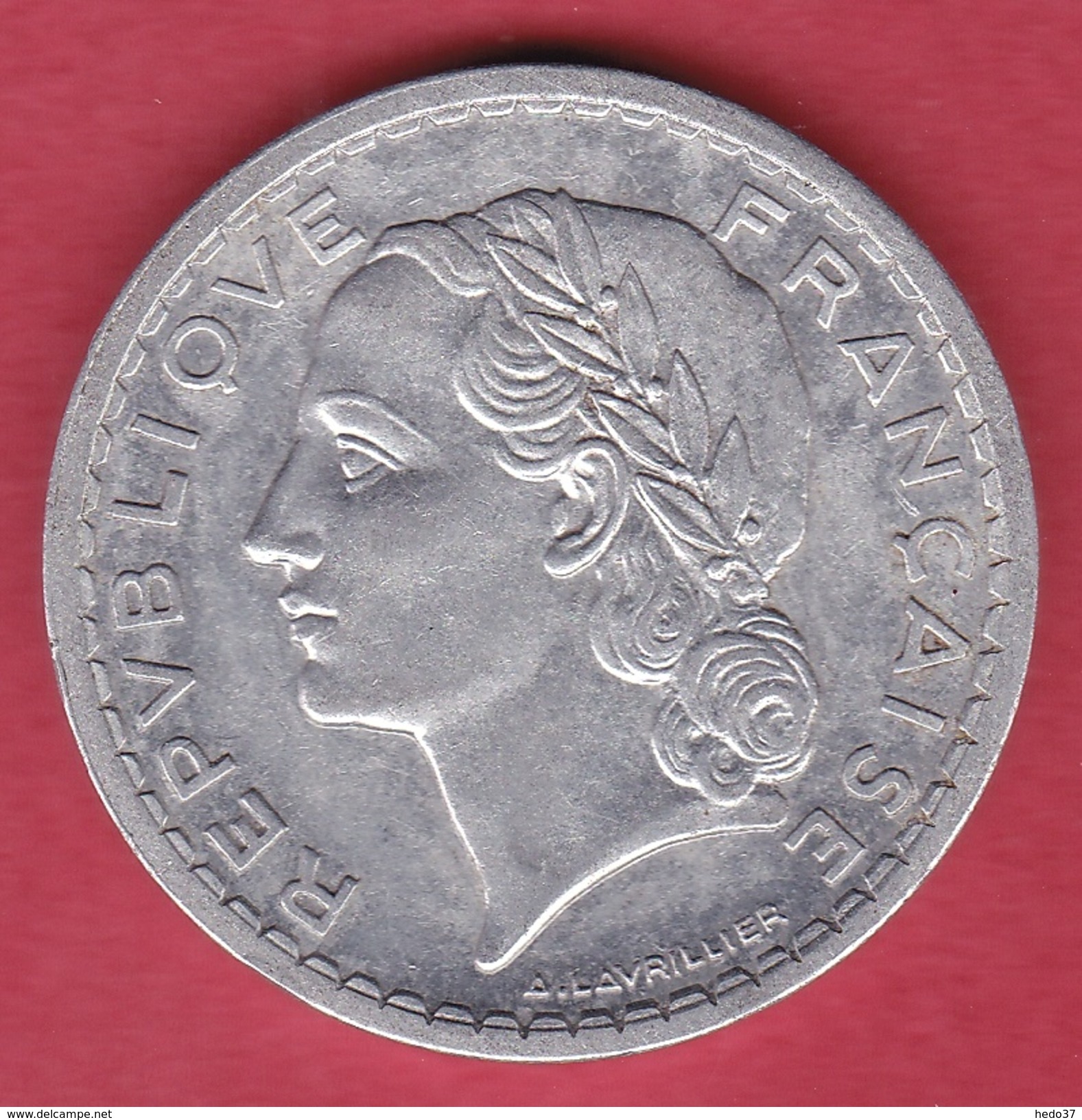 France 5 Francs Lavrillier Aluminium - 1947 B - Autres & Non Classés