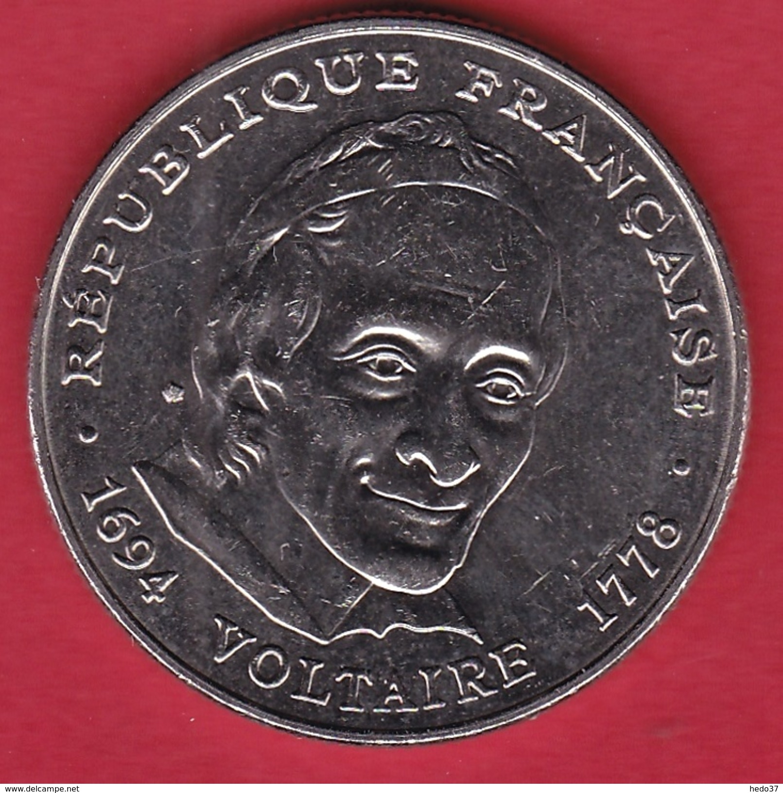 France 5 Francs Voltaire 1994 - Autres & Non Classés