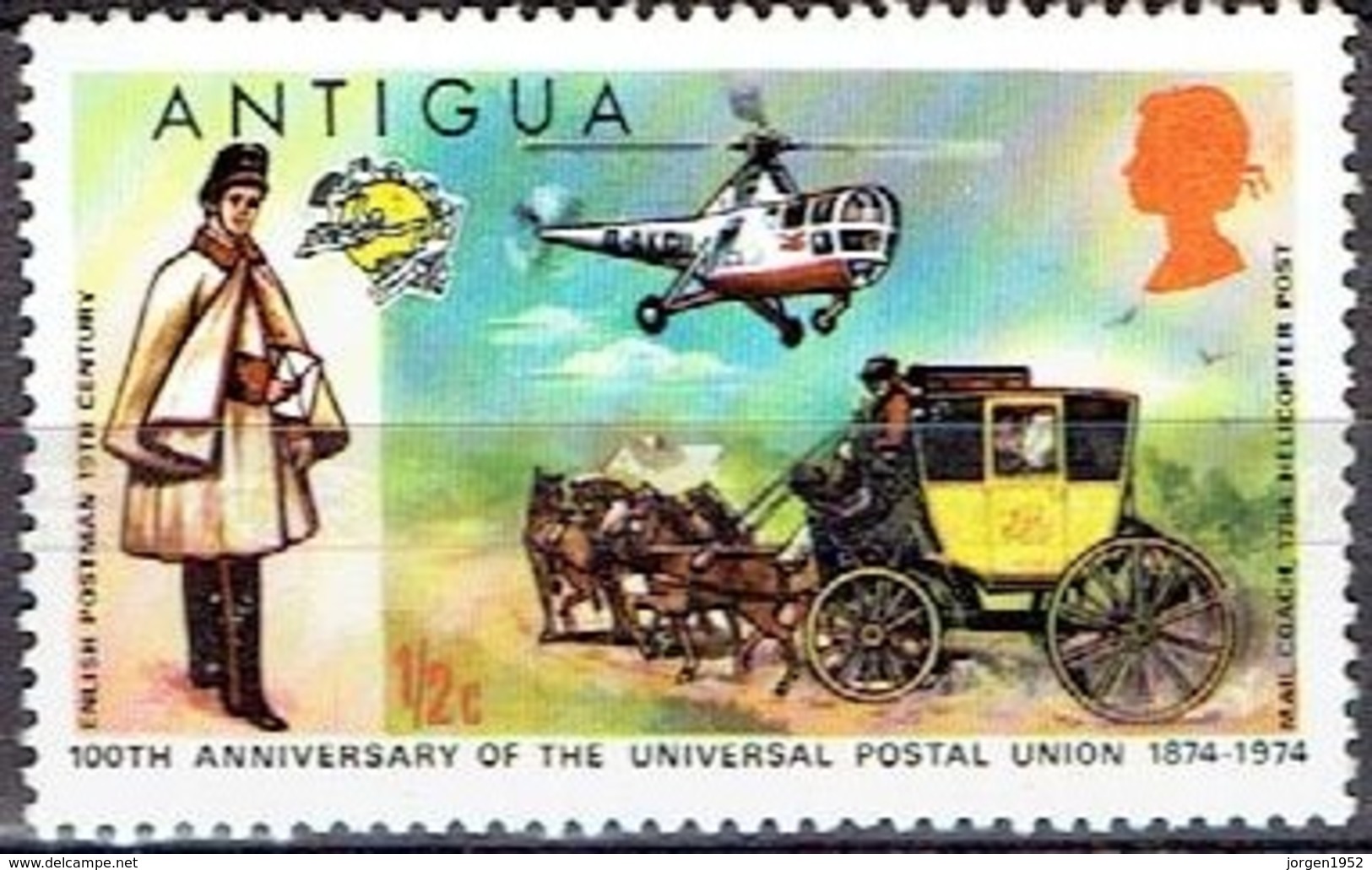 ANTIGUA # FROM 1974 STAMPWORLD  323** - 1960-1981 Autonomie Interne