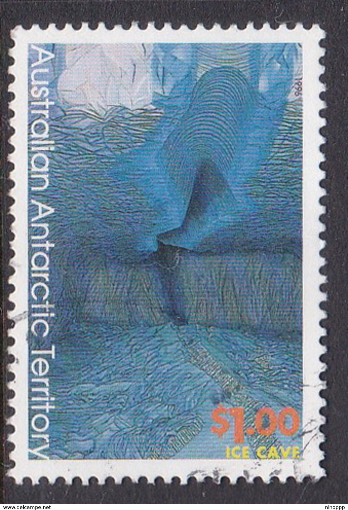 Australian Antarctic Territory  S 108 1996 Antarctic Landscapes $ 1.00 Ice Cave Used - Used Stamps