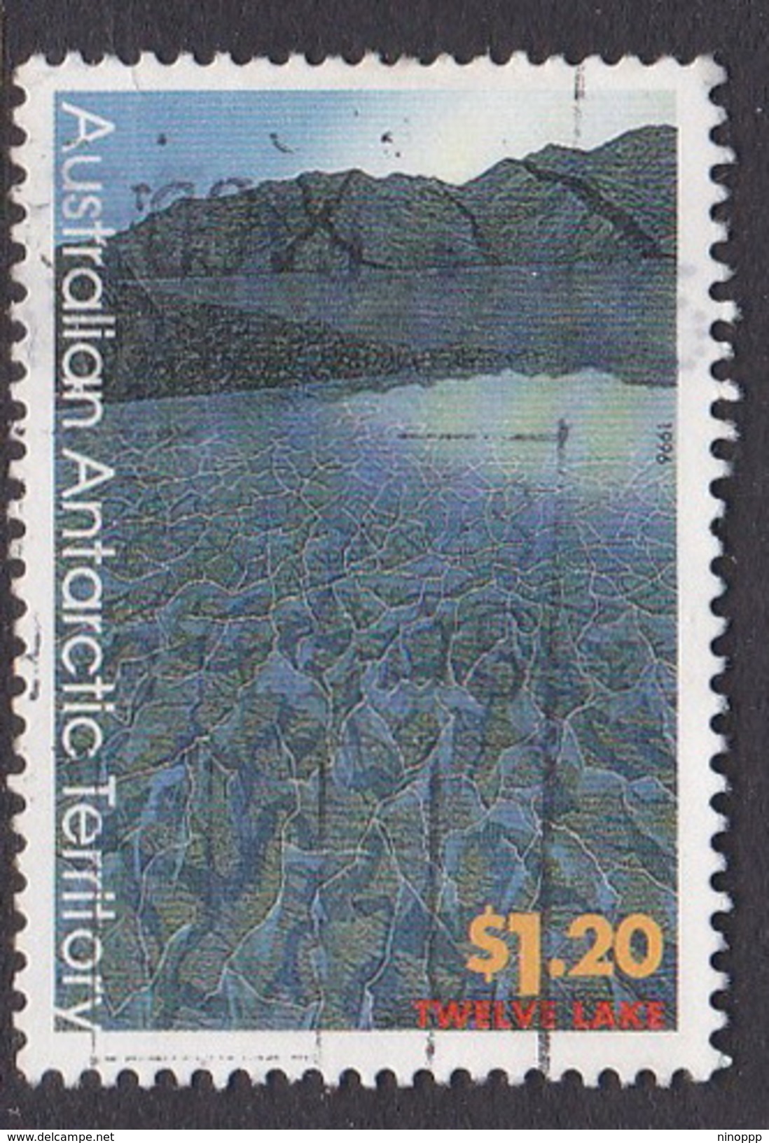 Australian Antarctic Territory  S 109 1996 Antarctic Landscapes $ 1.20 Twelve Lake Used - Used Stamps