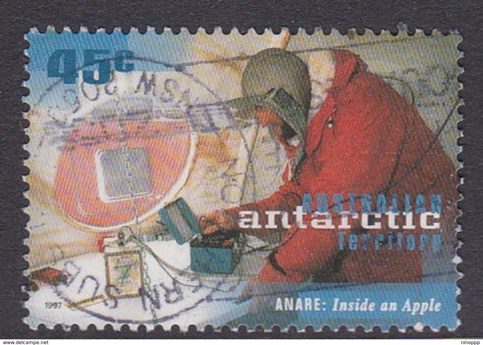 Australian Antarctic Territory  S 111 1997 50th Anniversary Of ANARE 45c Inside An Apple Used - Used Stamps