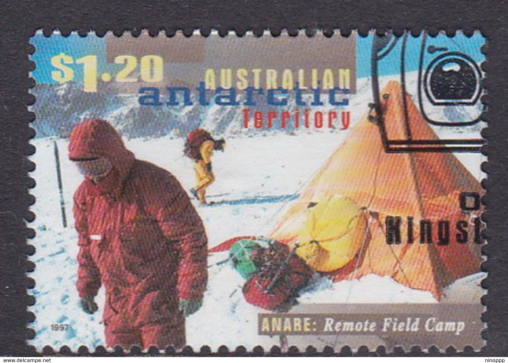 Australian Antarctic Territory  S 114 1997 50th Anniversary Of ANARE $ 1.20 Remote Field Camp Used - Used Stamps