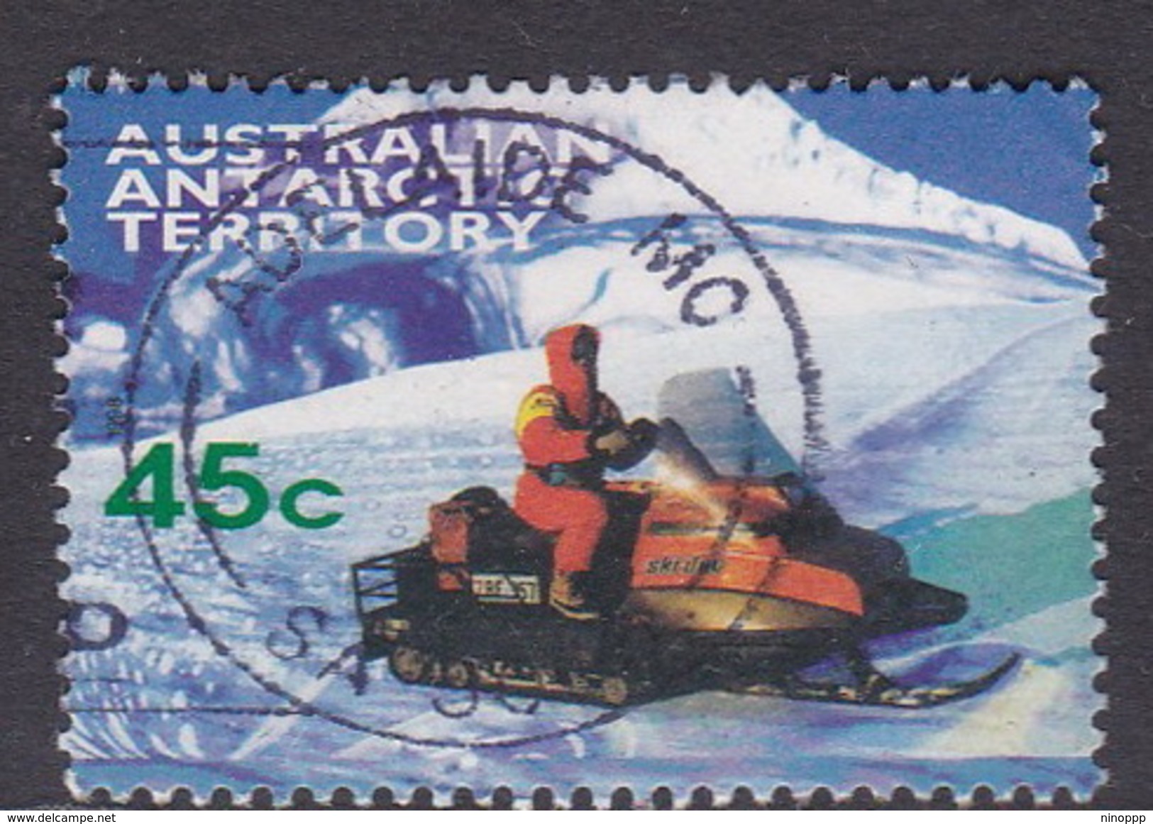 Australian Antarctic Territory  S 116 1998 Transports 45c Skidoo Used - Used Stamps