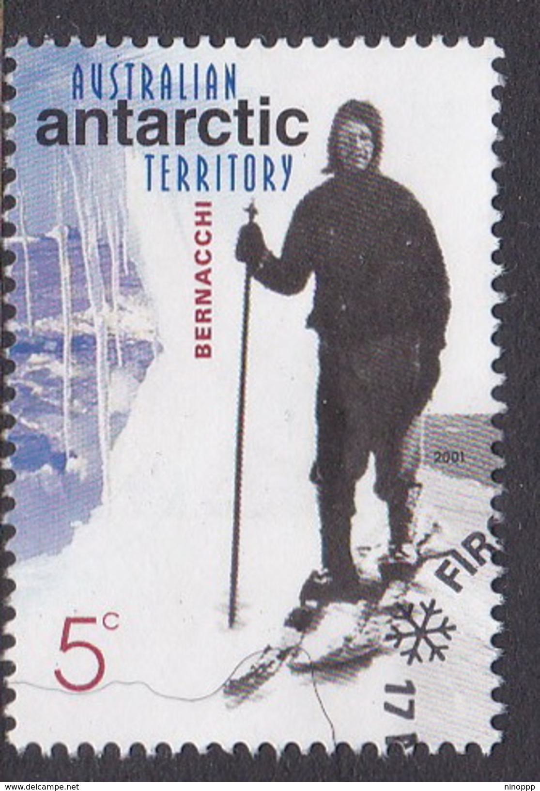 Australian Antarctic Territory  S 126  2001 Australians In The Antarctic 5c Discovery Bernacchi Used - Oblitérés