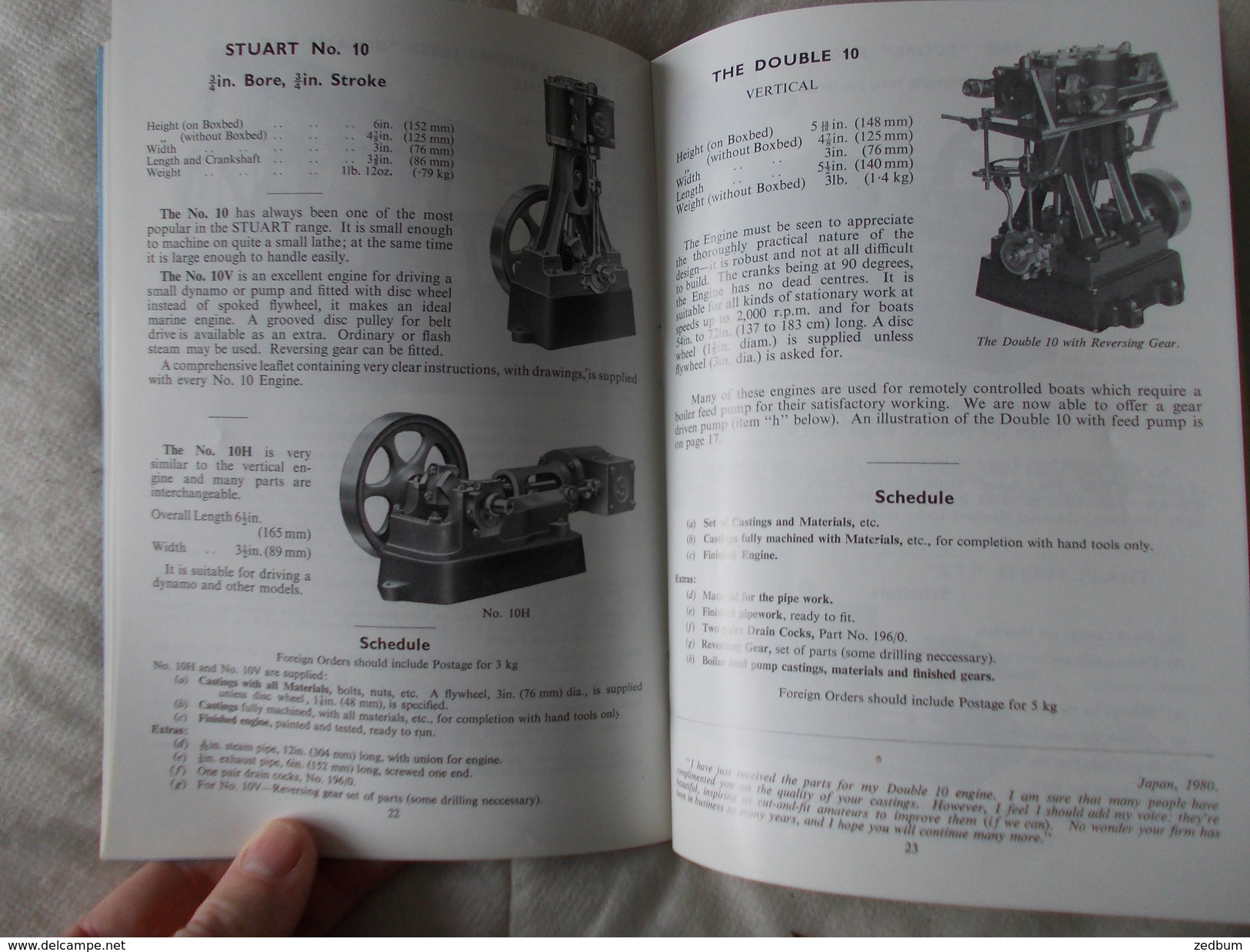 HANDBOOK Of Stuart Models 1981 - Autres & Non Classés