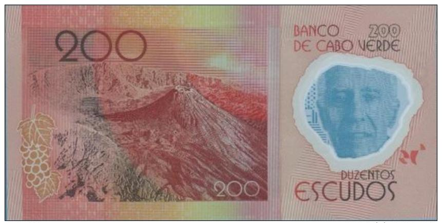 CAPE VERDE CABO 200 Escudos 2014 (2015) Polymer UNC - Cabo Verde